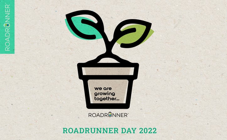 graphic with RoadRunner Day 2020's logo