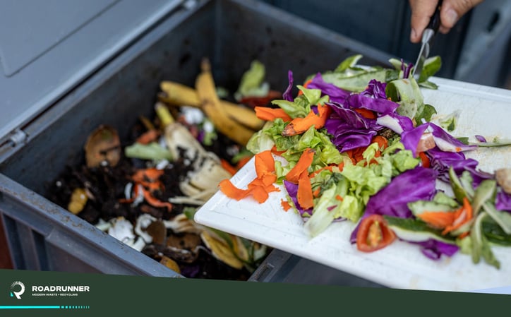 RoadRunner discuss how businesses can start composting and the benefits of composting such as increased sustainability, saving money, and improved public image.