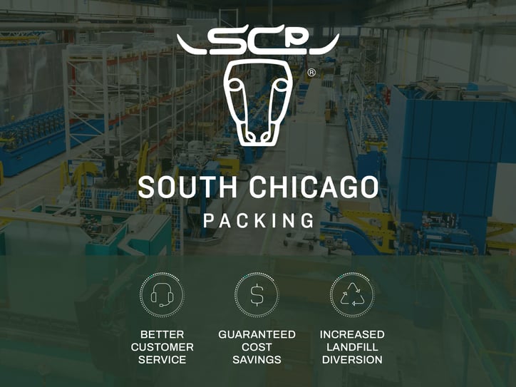 South Chicago Packing logo with the words 